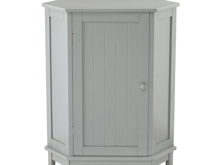 Bathroom Cabinet Triangle Corner Storage Cabinet With Adjustable Shelf Modern Style