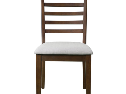 Upholstered Armless Chairs With High Ladder Back