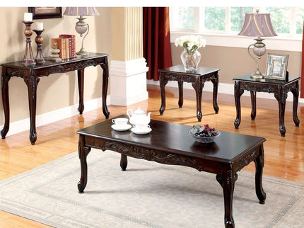 3 Piece Coffee Table Set - Cherry
