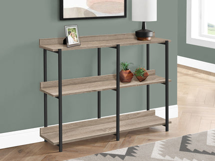 Accent Console Table For Entryway, Symmetrical Display