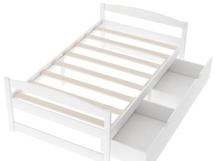 Platform Bed With 2 Drawers