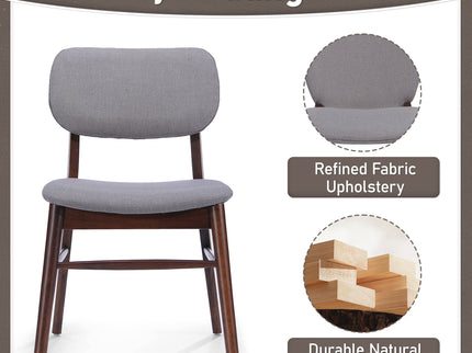 Upholstered Comfort Dining Chair (Set of 2)