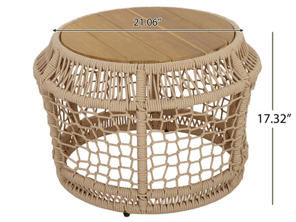 Modern Bohemian Side Table