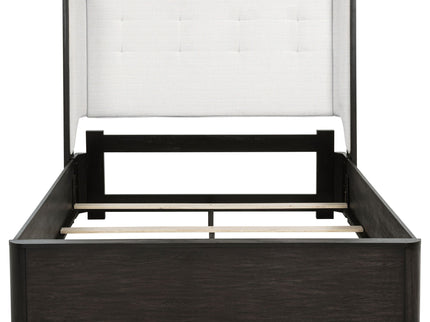 Bangor - Wingback Bed With Upholstered Headboard