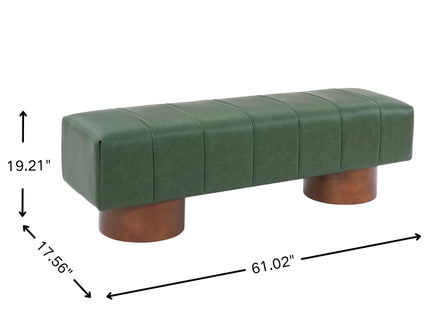 Modern Upholstered Dining Bench