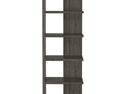 5 Shelf Bookcase - Gray