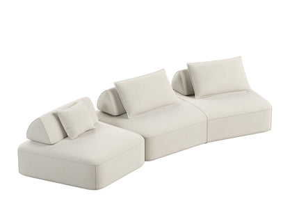 Modern Luxury Oversized Modular Sectional Sofa Set