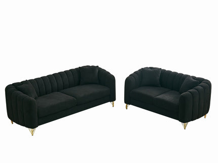 Oversized Sofa, Deep Tufted Couch
