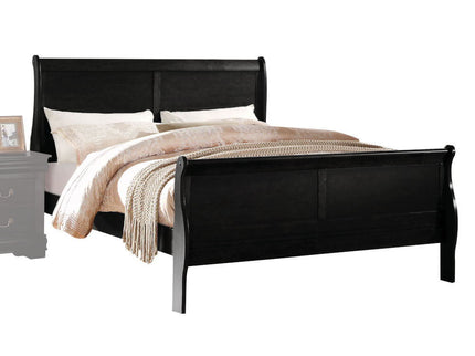 Louis Philippe - Sleigh Style Bed