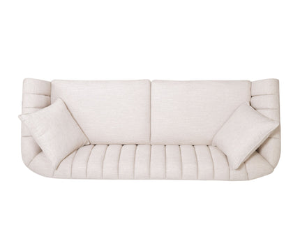 Contemporary 3 Seater Sofa With Accents