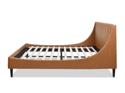 Aspen - Vertical Tufted Modern Headboard Platform Bed Set