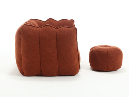 Soft Bean Bag Chair With High Resilient Foam