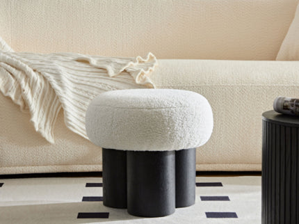 Versatile Mushroom Stool With Cushion