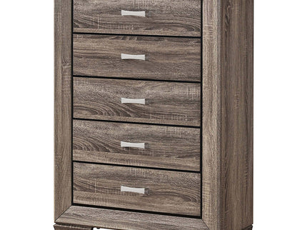 Harrison - 5 Drawer Bedroom Chest - Taupe