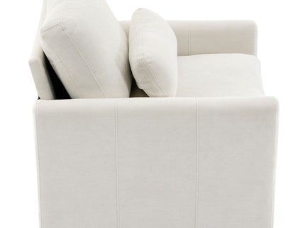 Cozy Upholstered Cushion Armchair For Living Room