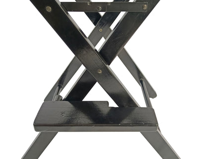 Casual Home Director's Chair, Foldable Style, Suitable For Adults (Set of 2) - Black