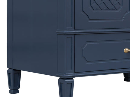 Bathroom Vanity With Sink, Soft Closing Door, Multi Functional Storage
