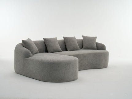 Combined Sofa With 4 Pillows