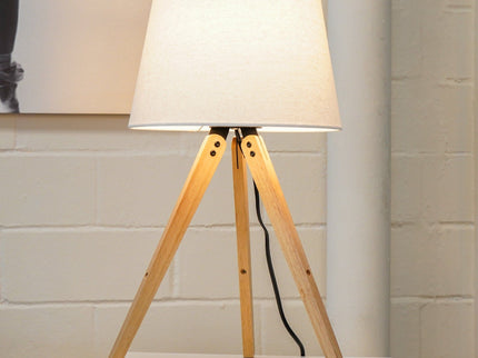 Decorative LED Desk Lamp, 3 Legged - Natural