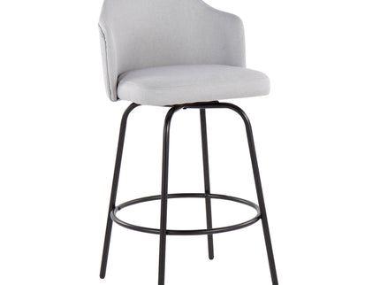 Ahoy - Contemporary Fixed Height Counter Stool (Set of 2)