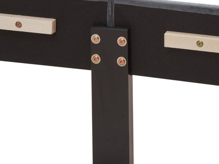 Velvet Button Tufted-Upholstered Bed With Wings Design Strong Wood Slat Support Queen Platform Bed - Gray