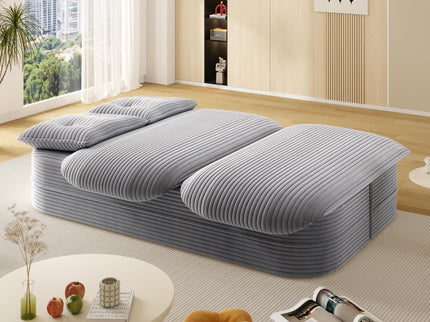 Convertible Floor Sofa Bed With Multi Functional Blanket