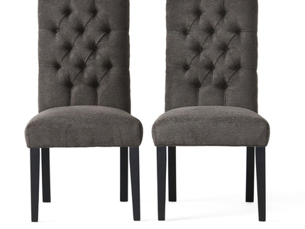 Harriet - Tufted Dining Chair With Button Tufting And Diamond Stitching