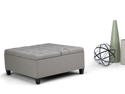 Harrison - Upholstered Coffee Table Storage Ottoman