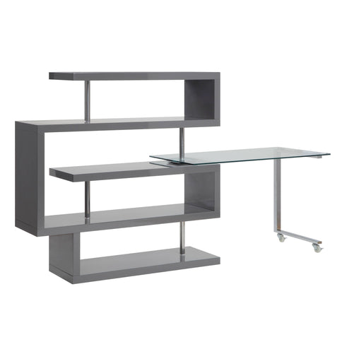 Buck II - Writing Desk & Bookshelf