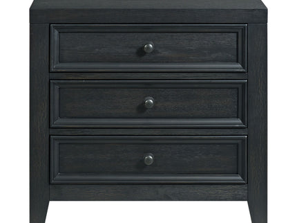 3 Drawer Nightstand With USB Charging Port