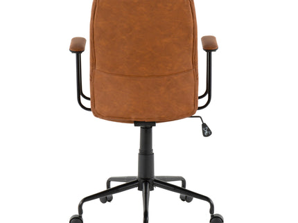 Fredrick - Contemporary Office Chair - Brown