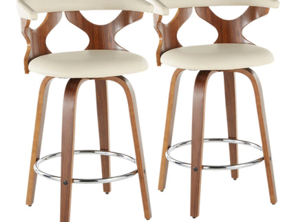 Gardenia - Mid Century Modern Counter Stool (Set of 2)