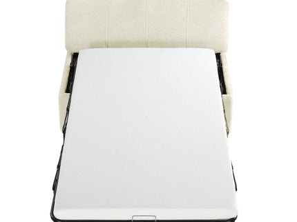 Twin Size Folding Ottoman Sleeper Bed With Mattress Convertible Guest Bed