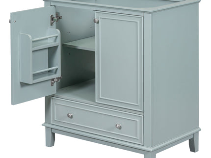 Modern Bathroom Vanity Base Only With Doors And Drawer