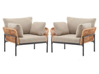 Light Brown / 2 Pieces