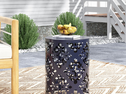 Outdoor Metal Modern Design End Table