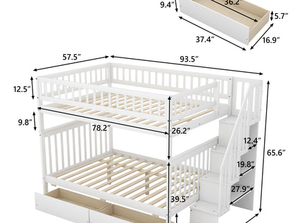 Bunk Bed With Staircase