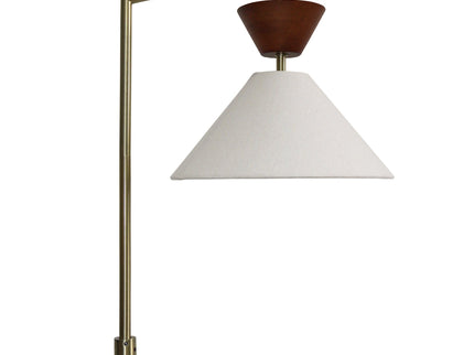 Floor Lamp, Standing Light For Living Room - Brown