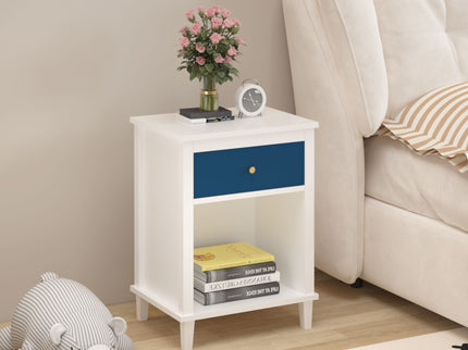 Nightstand With 1 Drawer 1 Shelf