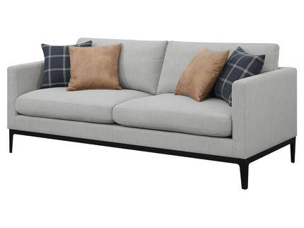 Montauk - Upholstered Sofa With Reversible Cushions - Light Gray