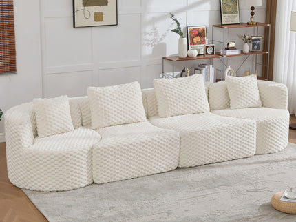 Modular Sectional Sofa With Free Combination Design