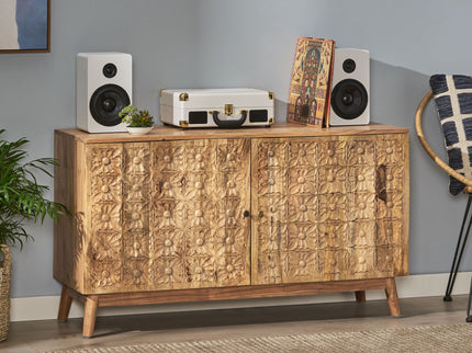 Boho - 2 Door Cabinet - Natural