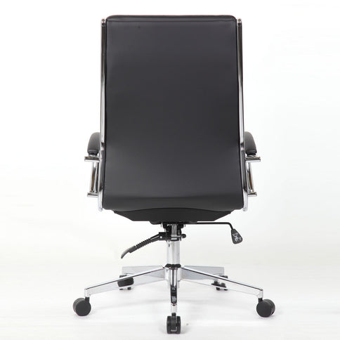 Office Chair, Breathable Mid Back Swivel Computer Chair With Foldable Armrest - Black