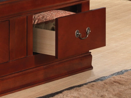 Traditional Style Bookcase Storage Bed