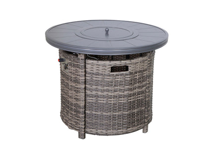 Outdoor Fire Pit Table With Lid