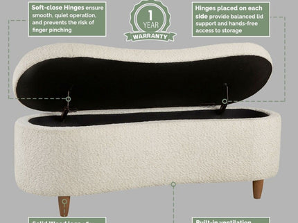 Flip Top Storage Bench