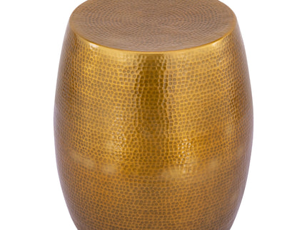 Et-201 - Oval End Table - Gold