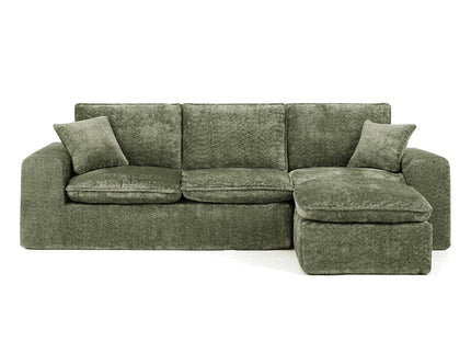 Sectional Sofa With Moveable Ottoman
