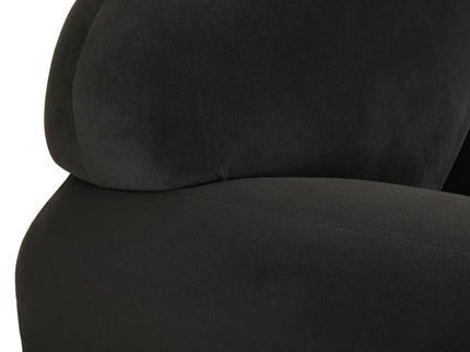 Sway - Upholstered Loveseat With Wood Legs And Round Arms