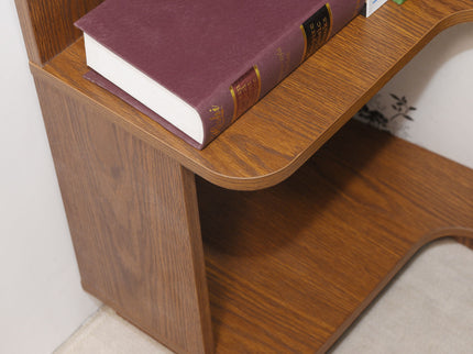 L-Shaped Corner Bookshelf